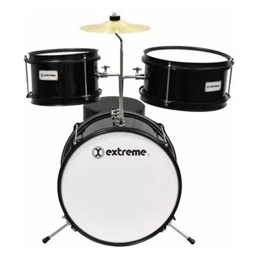 Bateria Extreme Kinder Negra 3 Pzas. Exbt068